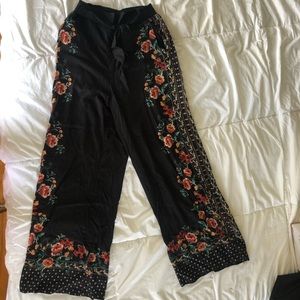 Floral pants
